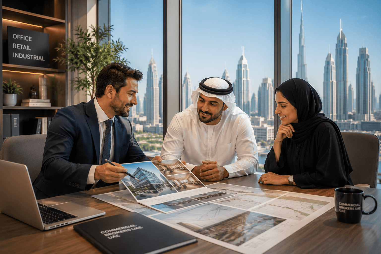 Commercial property in Dubai, office, retail and industrial brokerage